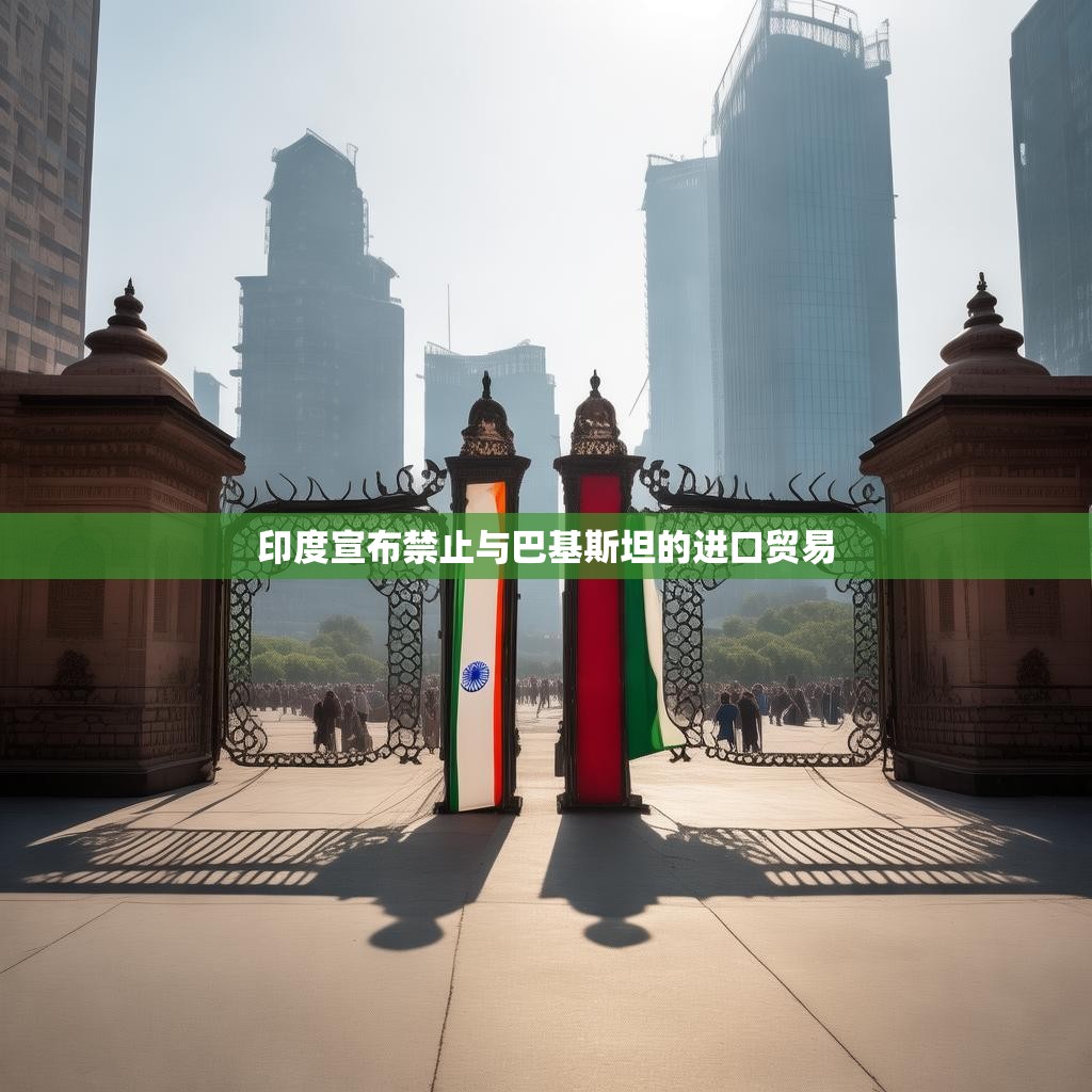 印度宣布禁止与巴基斯坦的进口贸易
