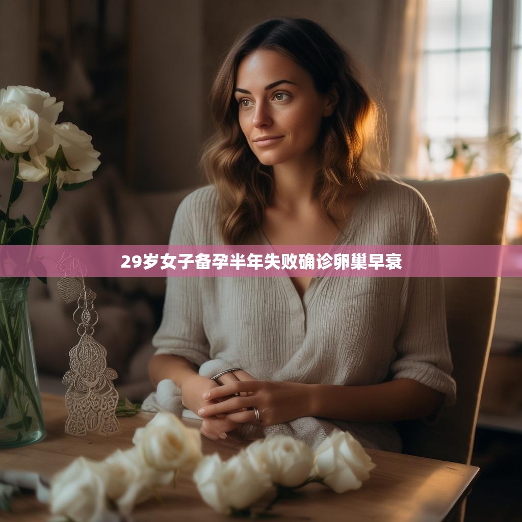 29岁女子备孕半年失败确诊卵巢早衰