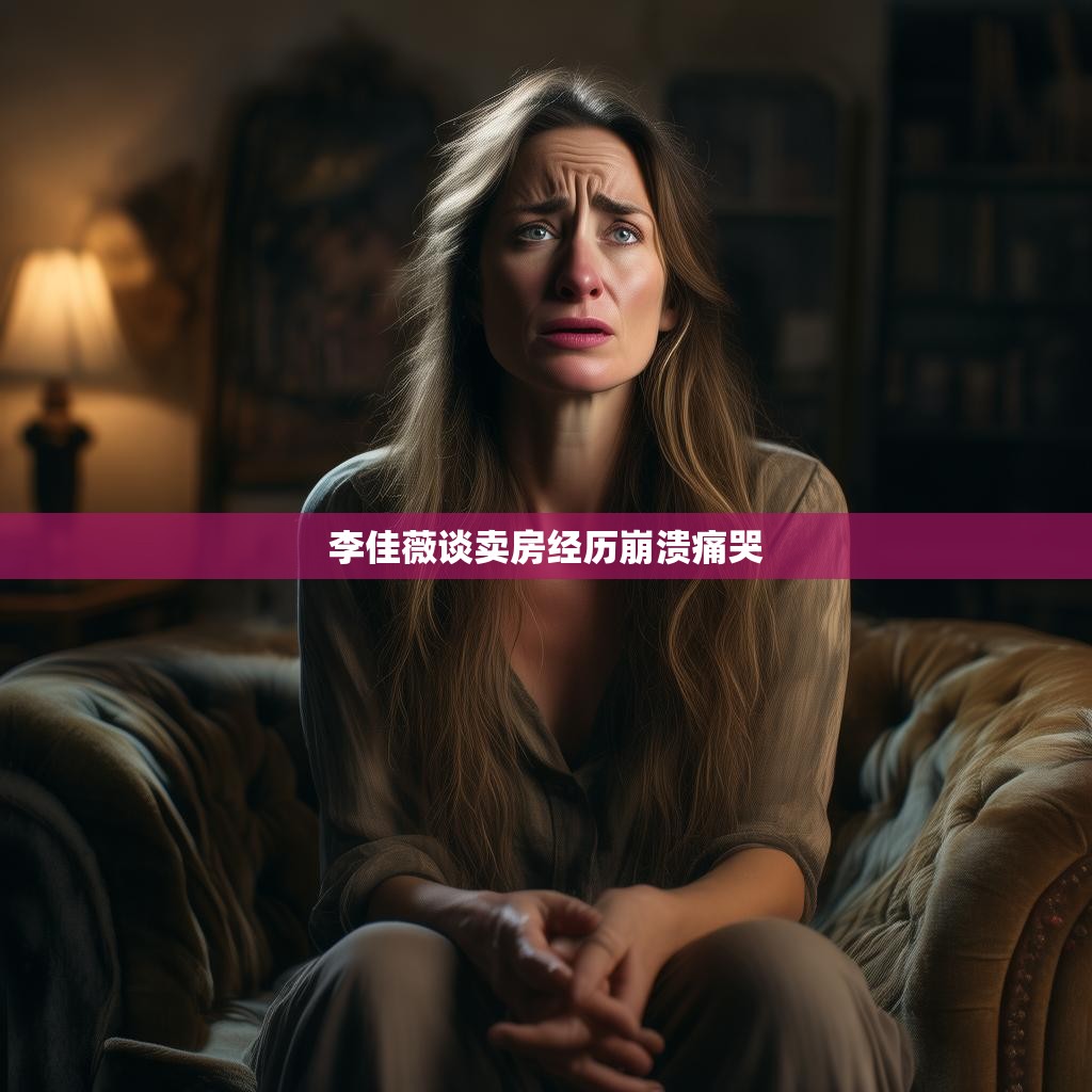 李佳薇谈卖房经历崩溃痛哭