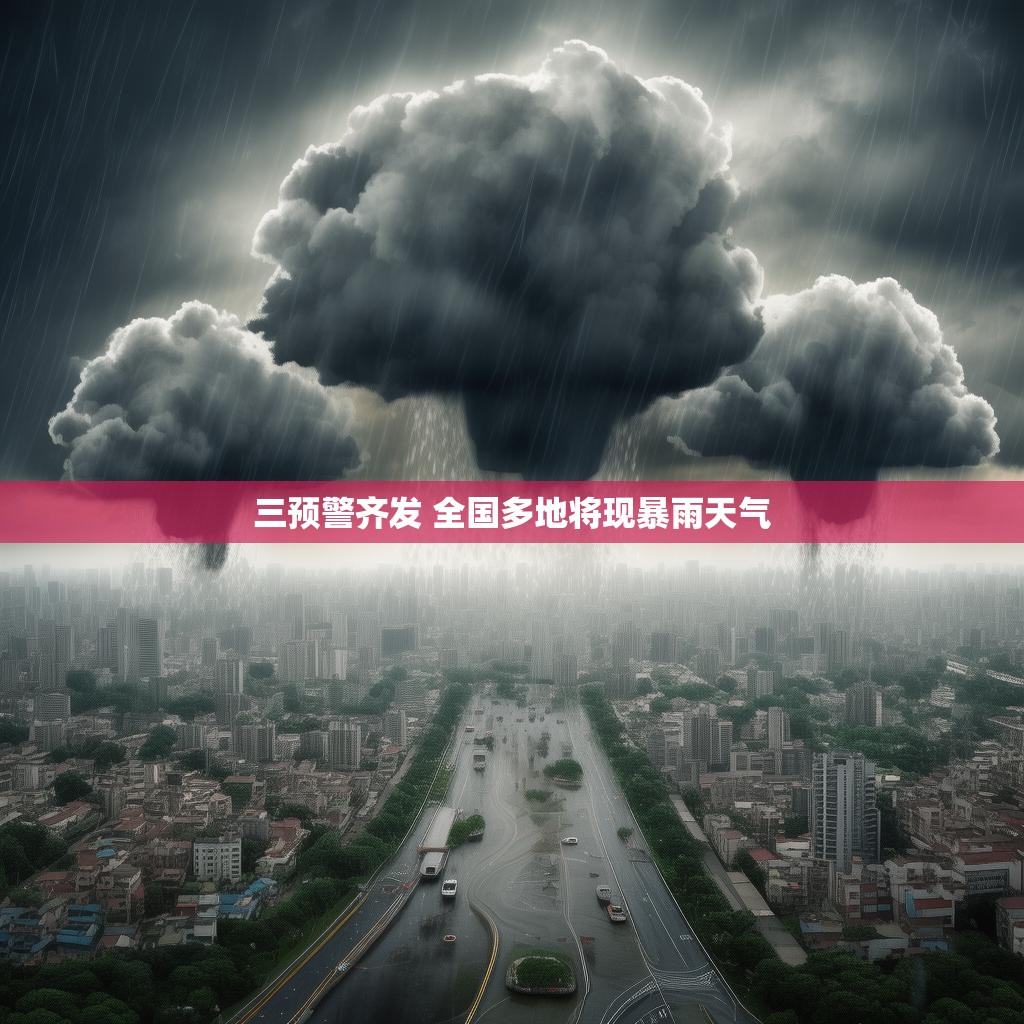 暴雨影响实景