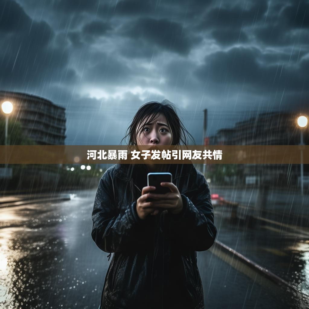 河北暴雨：女子发帖触动人心