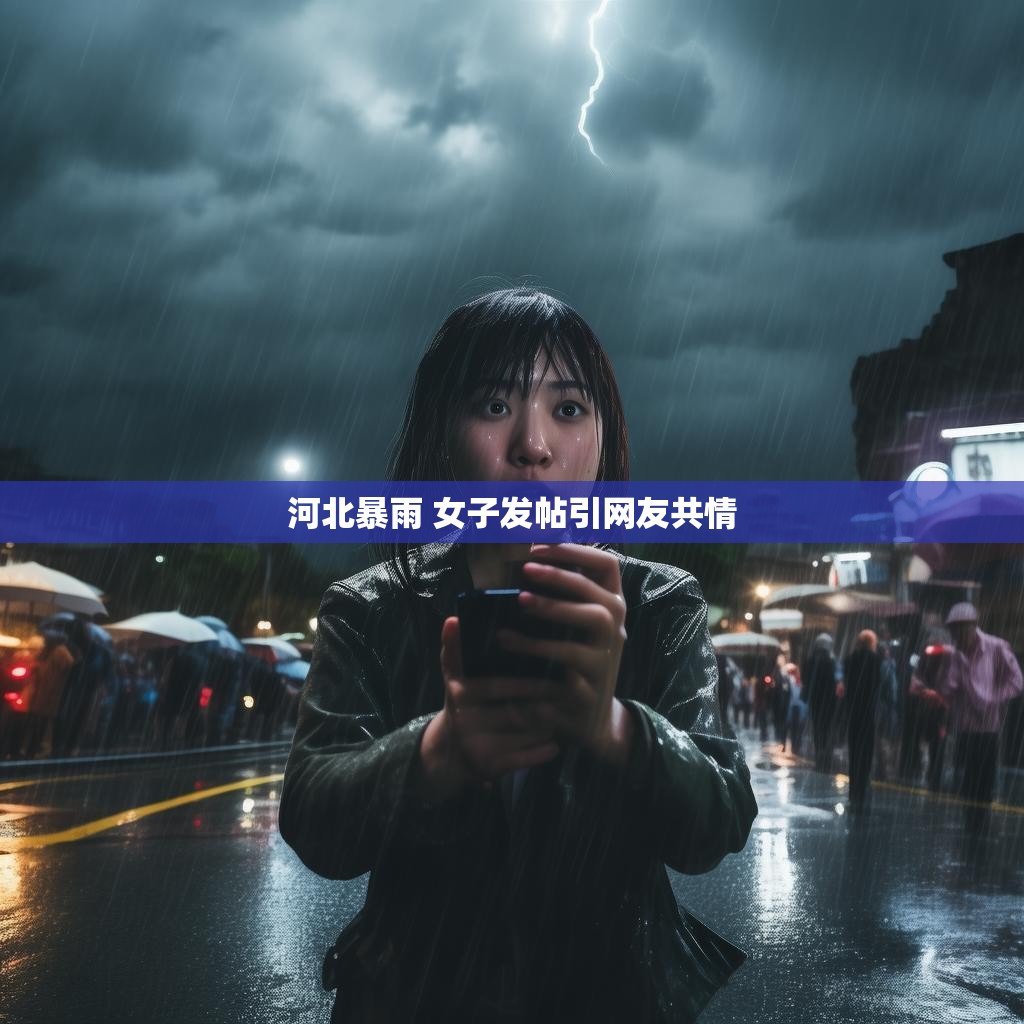 河北暴雨：女子发帖引网友共情