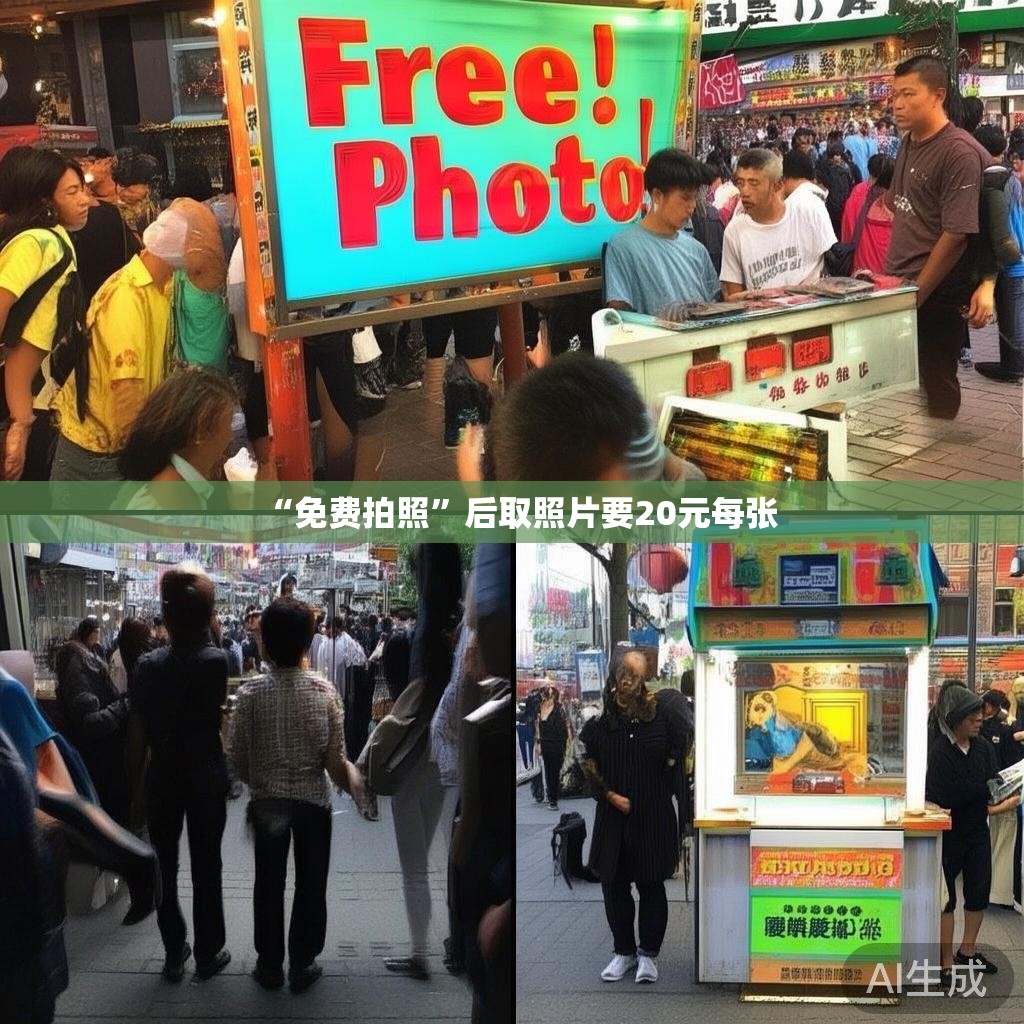 警惕‘免费拍照’后的额外费用