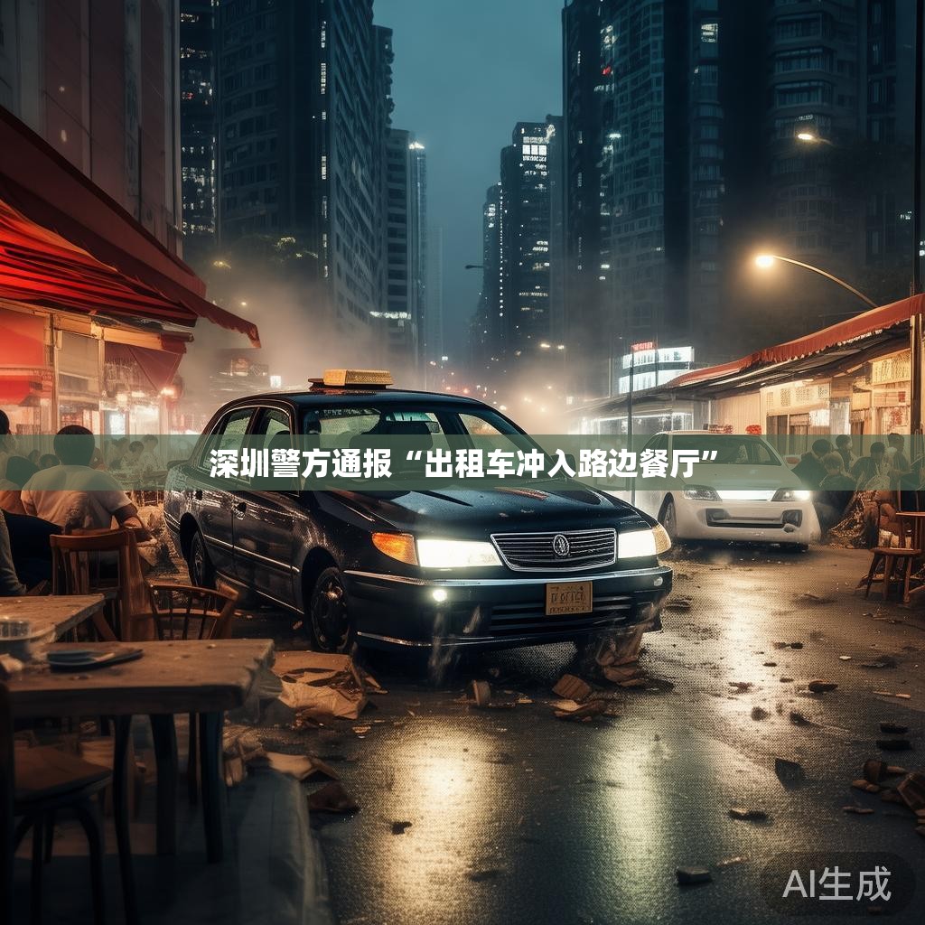深圳警方通报‘出租车意外冲入路边餐厅’事件