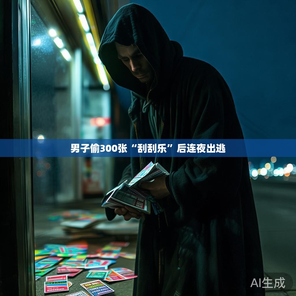 嫌疑人被抓捕时的情景