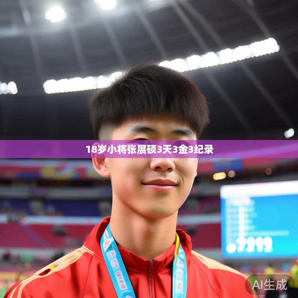 18岁小将张展硕3天3金3纪录