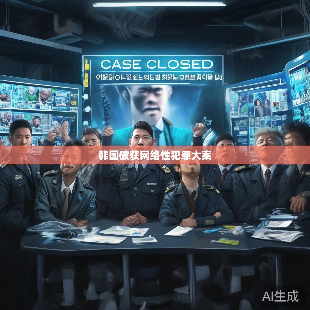 韩国破获网络性犯罪大案