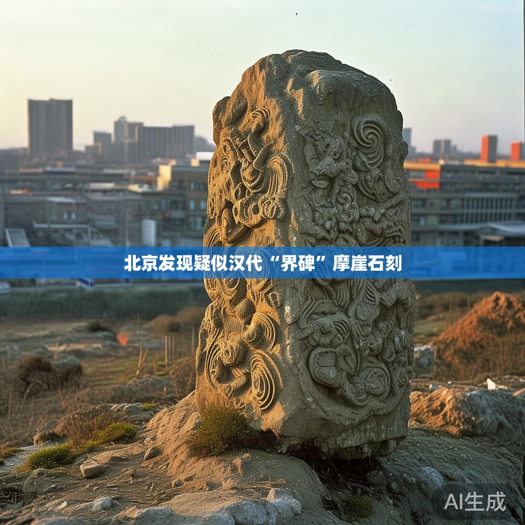 北京发现疑似汉代“界碑”摩崖石刻