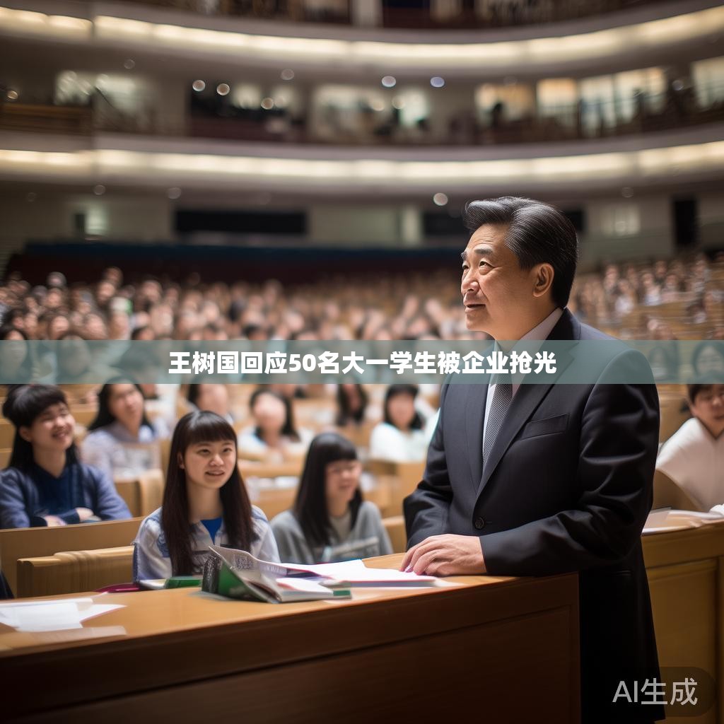 王树国校长回应热议事件 王树国校长回应50名大一学生被企业争抢