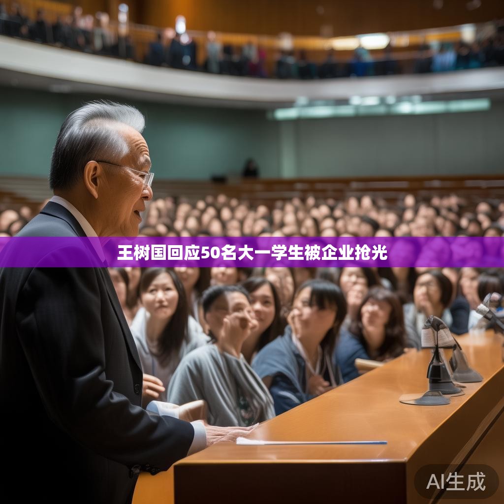 王校长解读事件背景 王树国校长详细解读学生就业情况