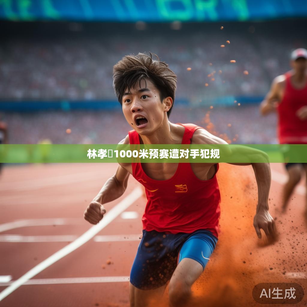林孝埈1000米预赛遭对手犯规