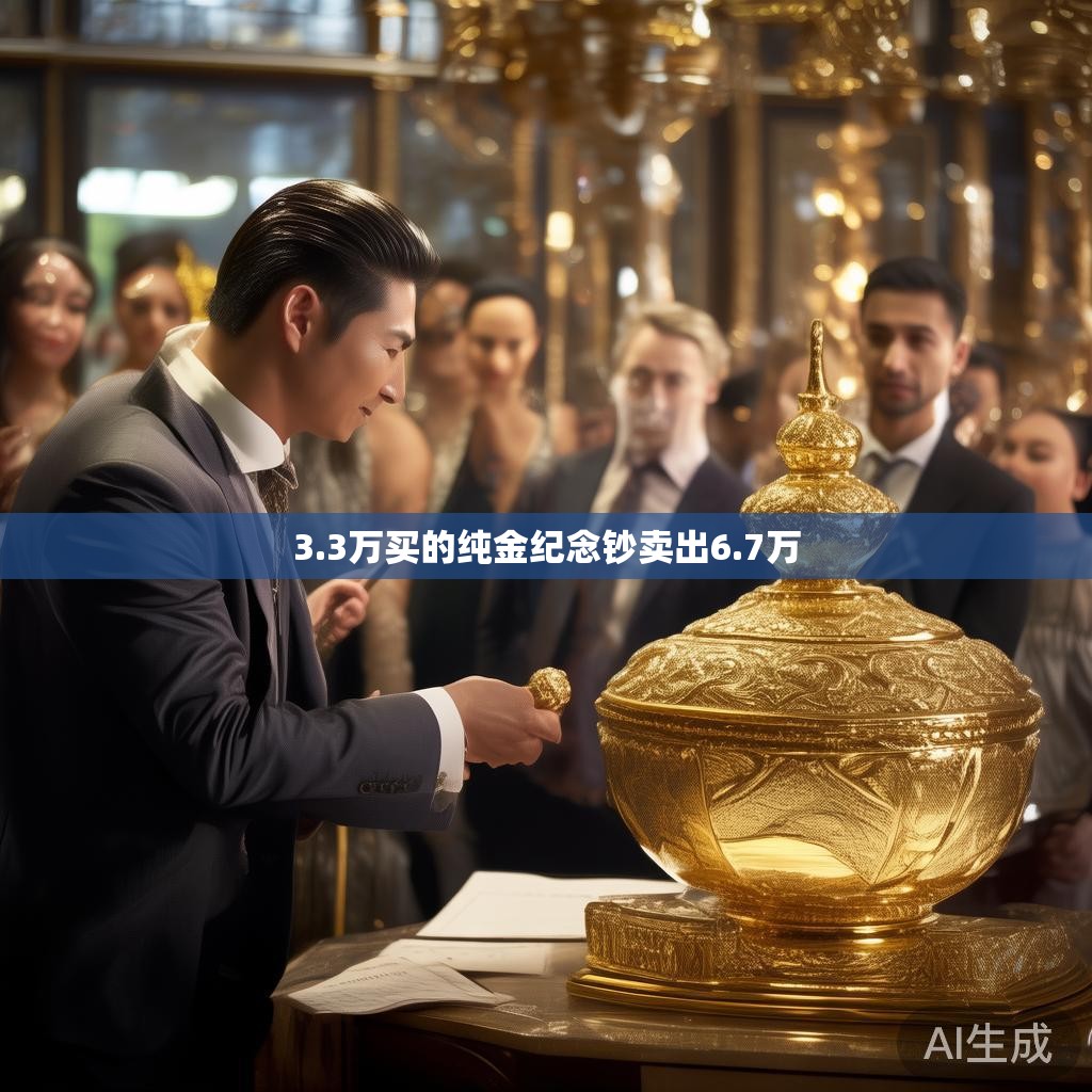 3.3万买的纯金纪念钞卖出6.7万