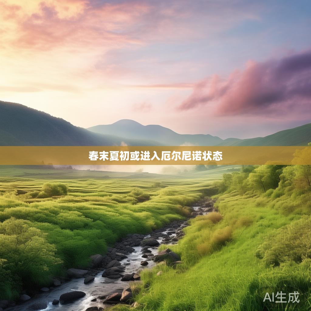 春末夏初或进入厄尔尼诺状态