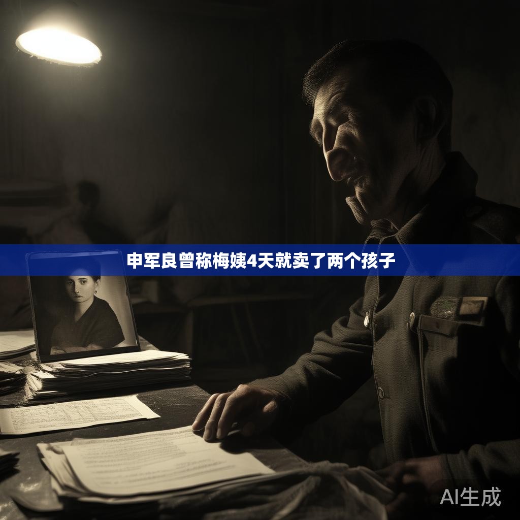 申军良揭露梅姨的罪行:4天竟卖两个孩子 申军良揭露梅姨的罪行:4天竟卖两个孩子