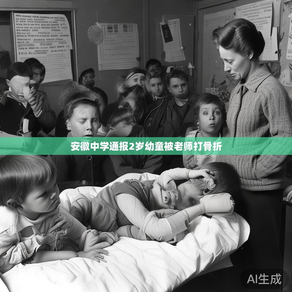 安徽中学通报2岁幼童被老师打骨折