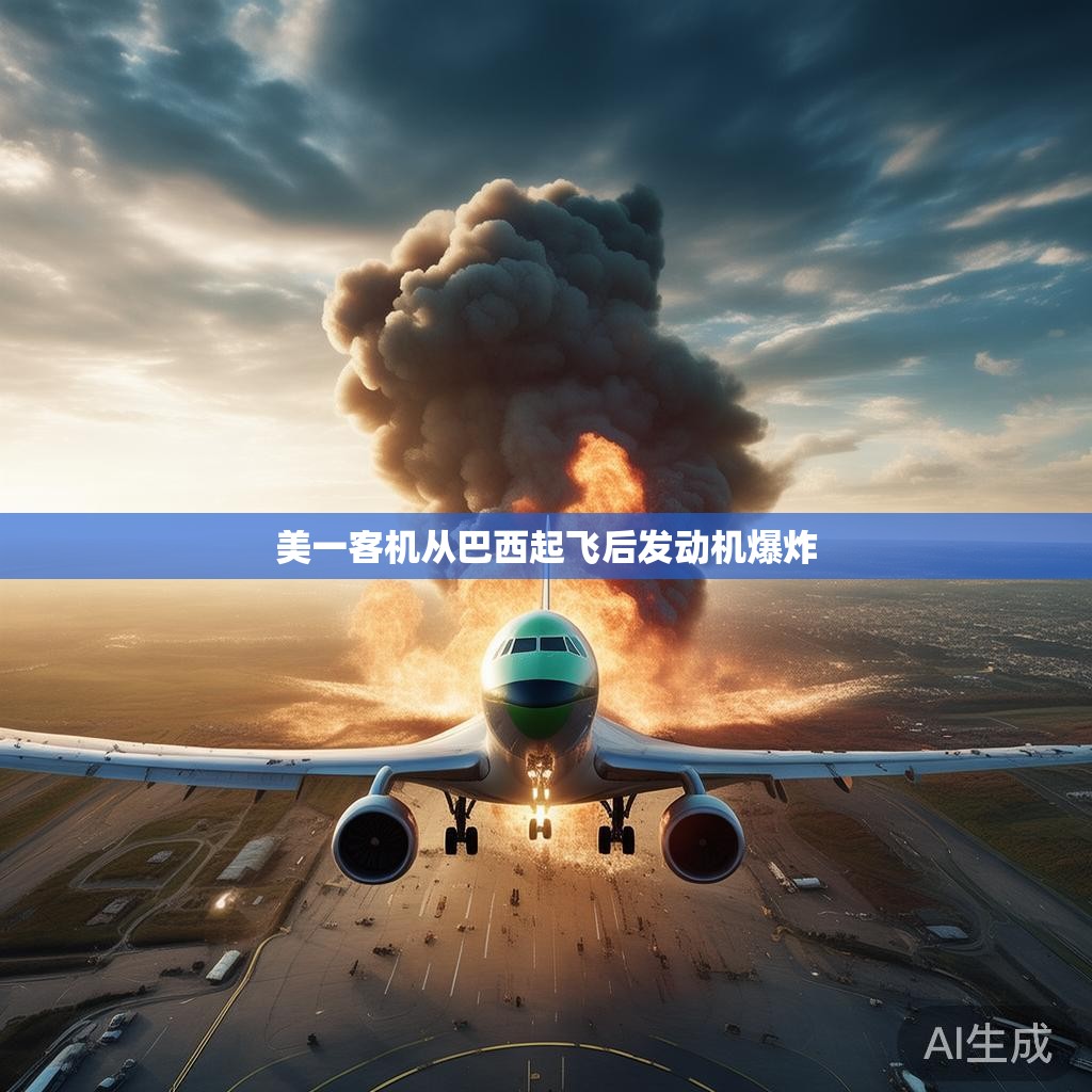 美一客机从巴西起飞后发动机爆炸 美一客机从巴西起飞后发动机爆炸